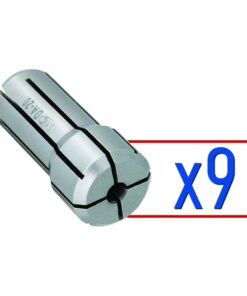 Techniks 01620-9S - DA 200 9 piece Collet Set