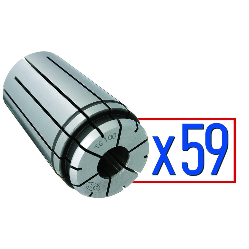 Techniks 04010-59S - TG 100 59 piece set by 64ths