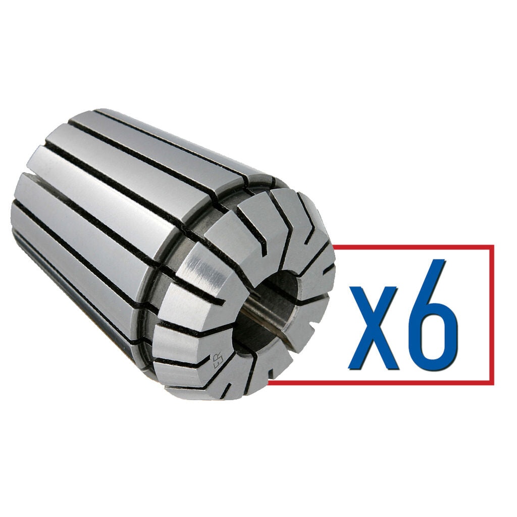 Techniks 04250IS - ER 50 Collet Set - 6 pcs.