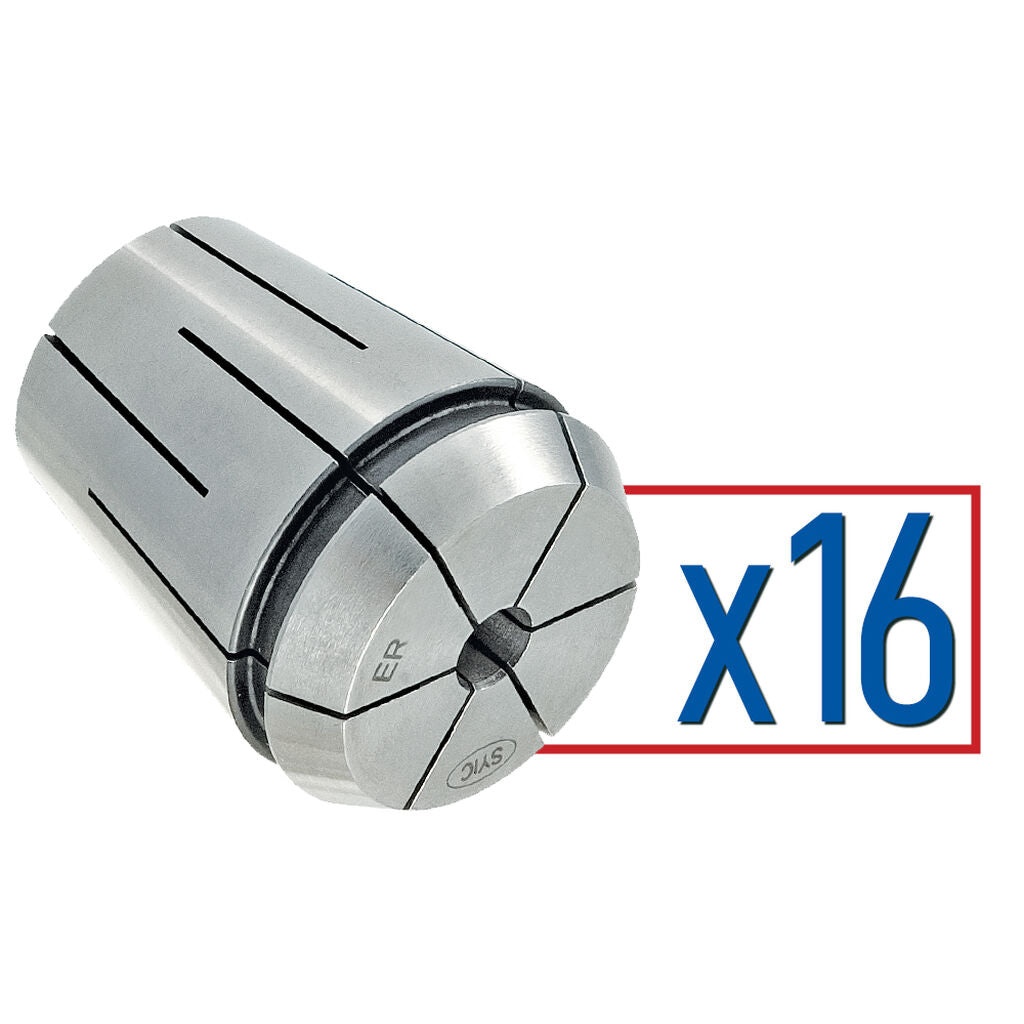 Techniks 04547MS - ER 40 x 16 pc Steel Sealed Set - Metric