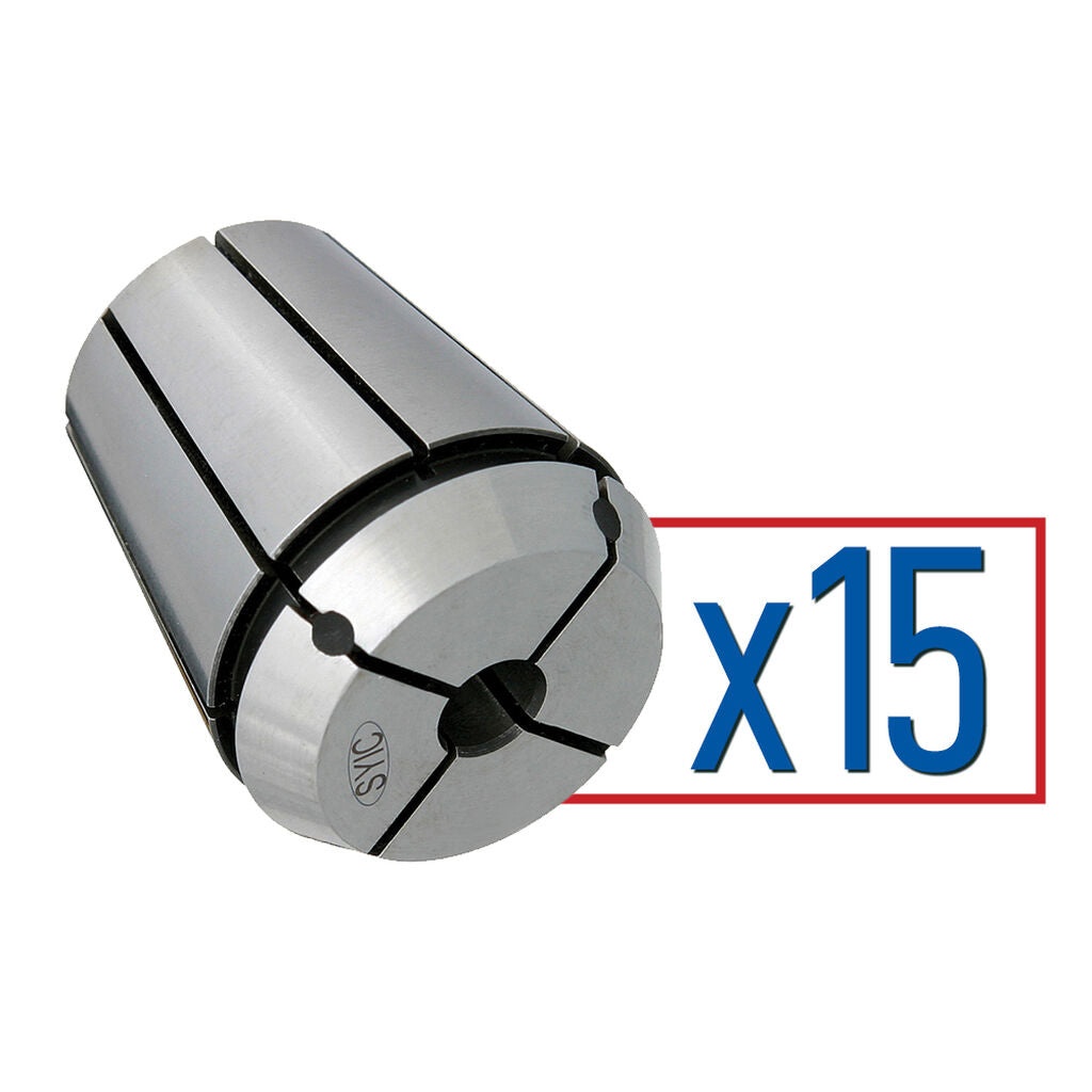 Techniks 08316MS - ER 16 Coolant Collet Set - 15 pcs
