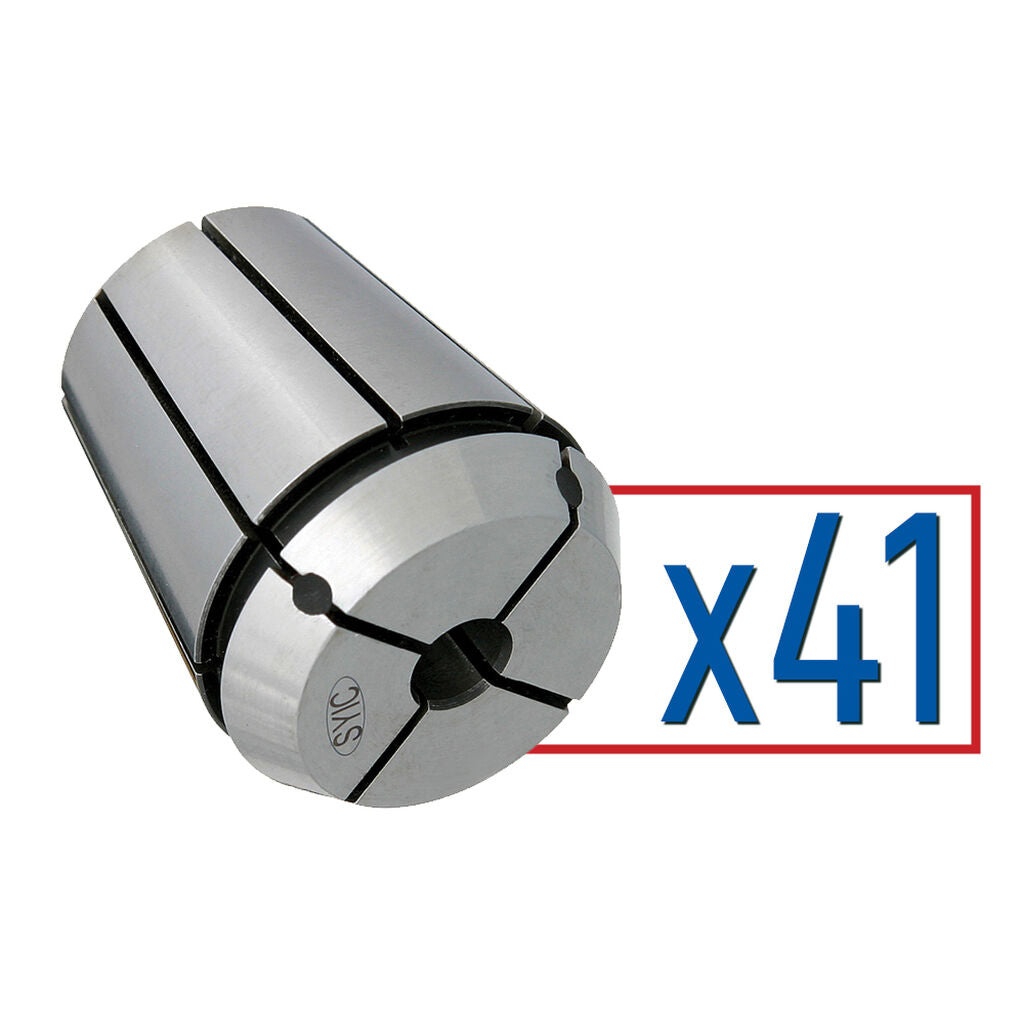 Techniks 08340-41MS - ER 40 Coolant Collet Set - 41 pieces