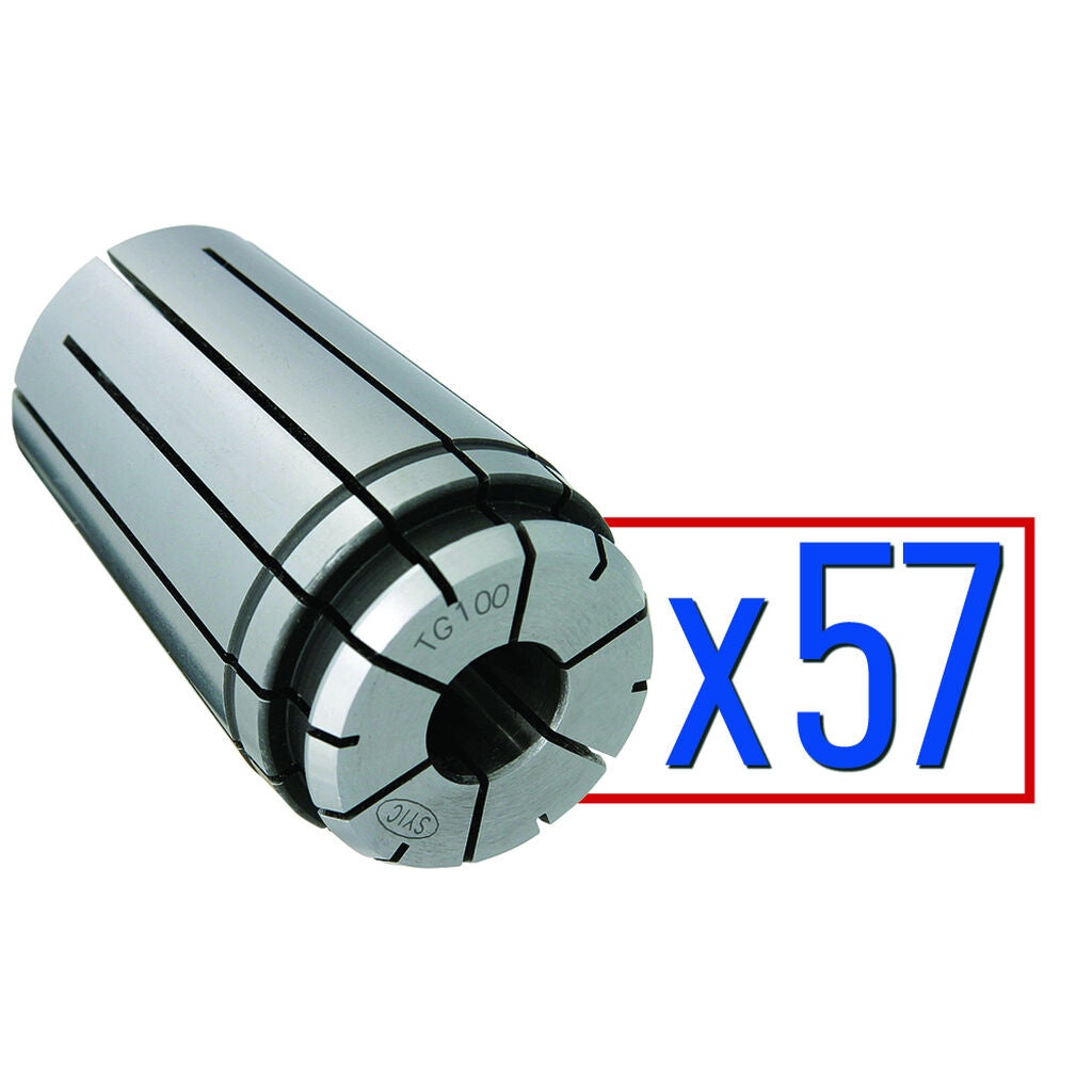 Techniks 84063-57S - TG 100 Sealed Collet Set - 57 pcs.