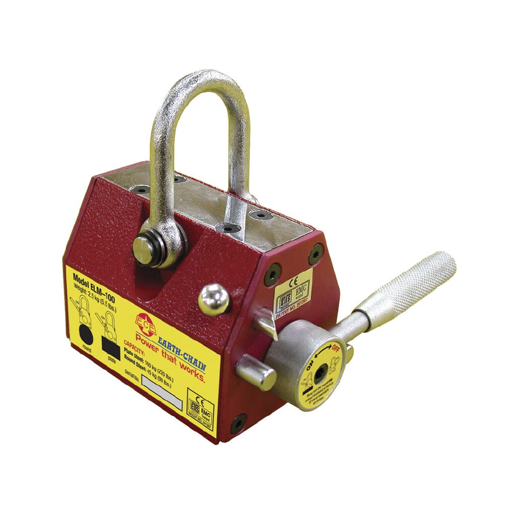 Techniks ELM-100 - 100kg / 250 lbs Lifting Magnet