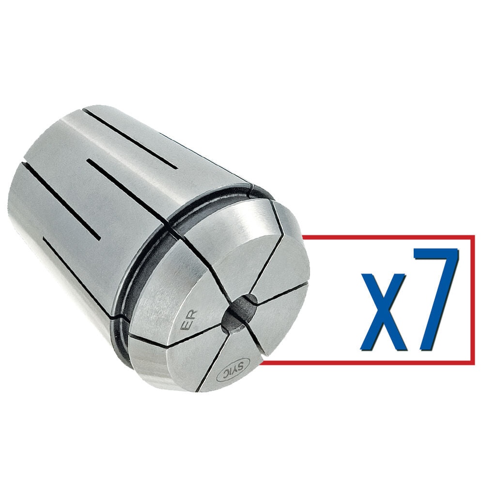 Parlec ERS16-S007 - Collet Set Sealed ER 16 4-10mm (7 pcs)