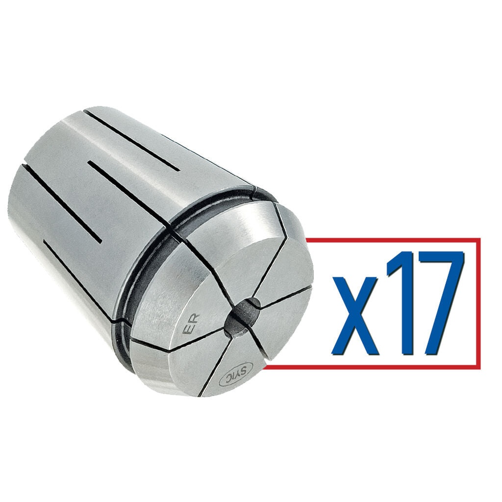 Parlec ERS32-S017 - Collet Set Sealed ER 32 4-20mm (17 pcs)