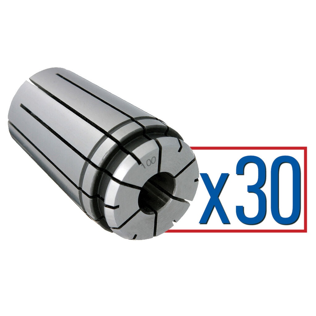 Parlec 100PG-S031 - Collet Set 100PG .094-1.000" (30 pcs x