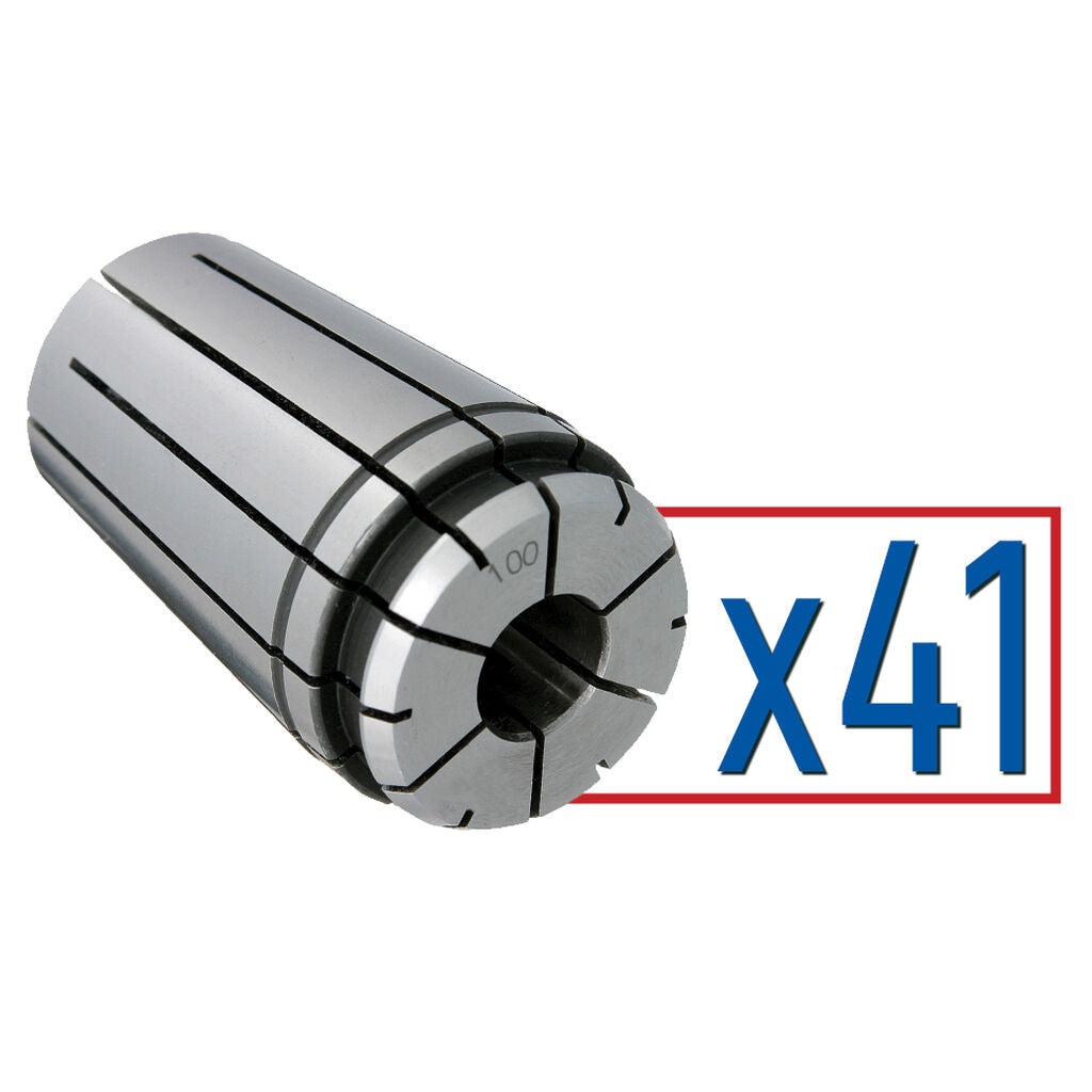 Parlec 100PG-S041 - Collet Set 100PG .375-1.000" (41 pcs x