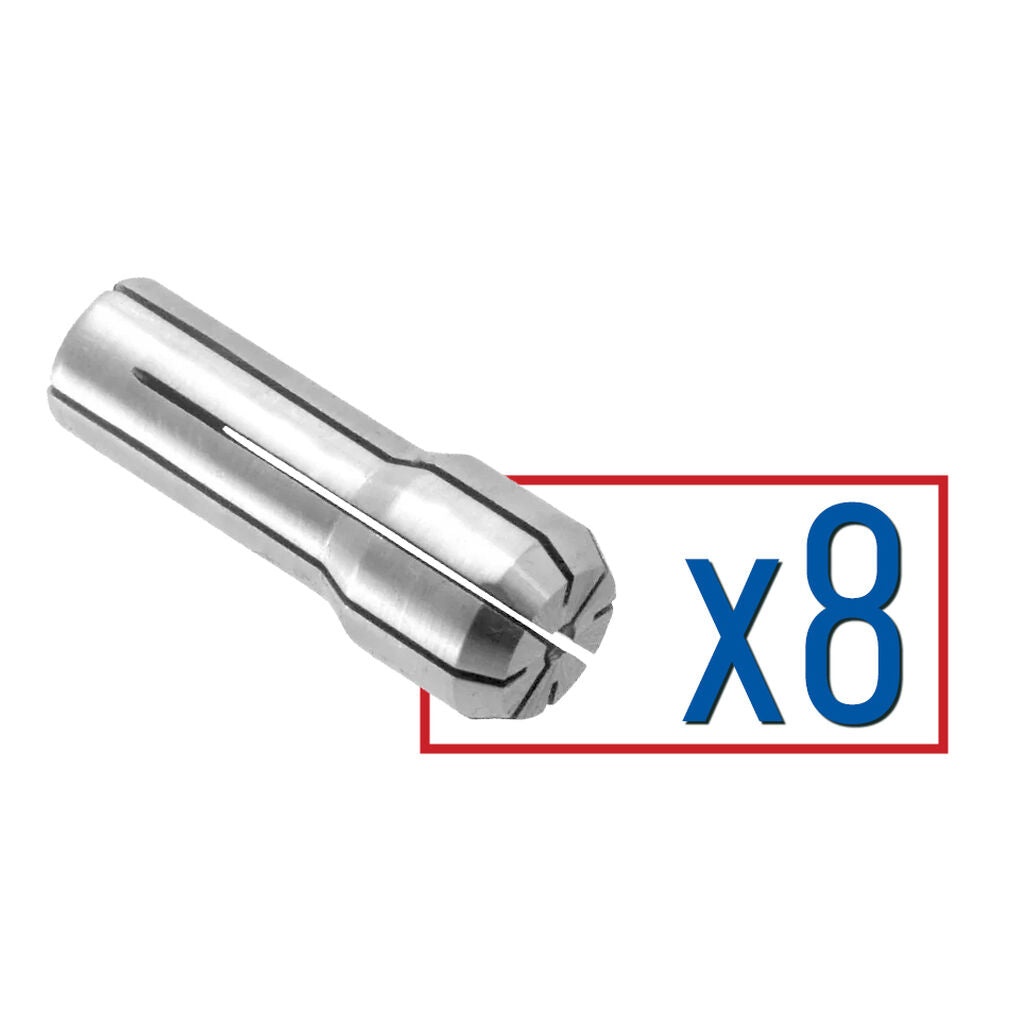 Parlec DA300-S008 - Collet Set DA 300 (8 pcs)