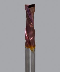 Onsrud 60-113MC Solid Carbide router 2FL 1/4 x 7/8 x 2-1/2 OAL For Double-Sided Laminated and Veneered Wood Composites, 1/4 Shank, Marathon Coated