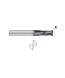 YG1-93146 - 5/16 x 5/16 x 1-1/8 x 3 R.030 - 2 Flute Long Length Corner Radius X-Power Carbide
