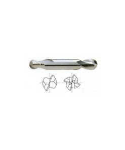 YG1-47561TC - 5/32 x 3/16 x 5/16 x 2 - 2 Flute Stub Length De Ball Nose Ticn-Coated Carbide