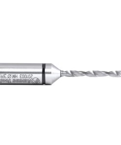 201003 Solid Carbide Cutting Edge Brad Point Boring Bit R/H 3mm Dia x 57mm Long x 10mm Shank