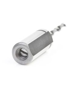 201003 Solid Carbide Cutting Edge Brad Point Boring Bit R/H 3mm Dia x 57mm Long x 10mm Shank