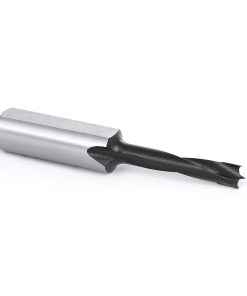 201005 Carbide Tipped Brad Point Boring Bit R/H 5mm Dia x 57mm Long x 10mm Shank