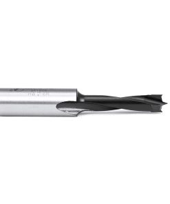 201006 Carbide Tipped Brad Point Boring Bit R/H 6mm Dia x 57mm Long x 10mm Shank