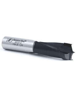 201012 Carbide Tipped Brad Point Boring Bit R/H 12mm Dia x 57mm Long x 10mm Shank