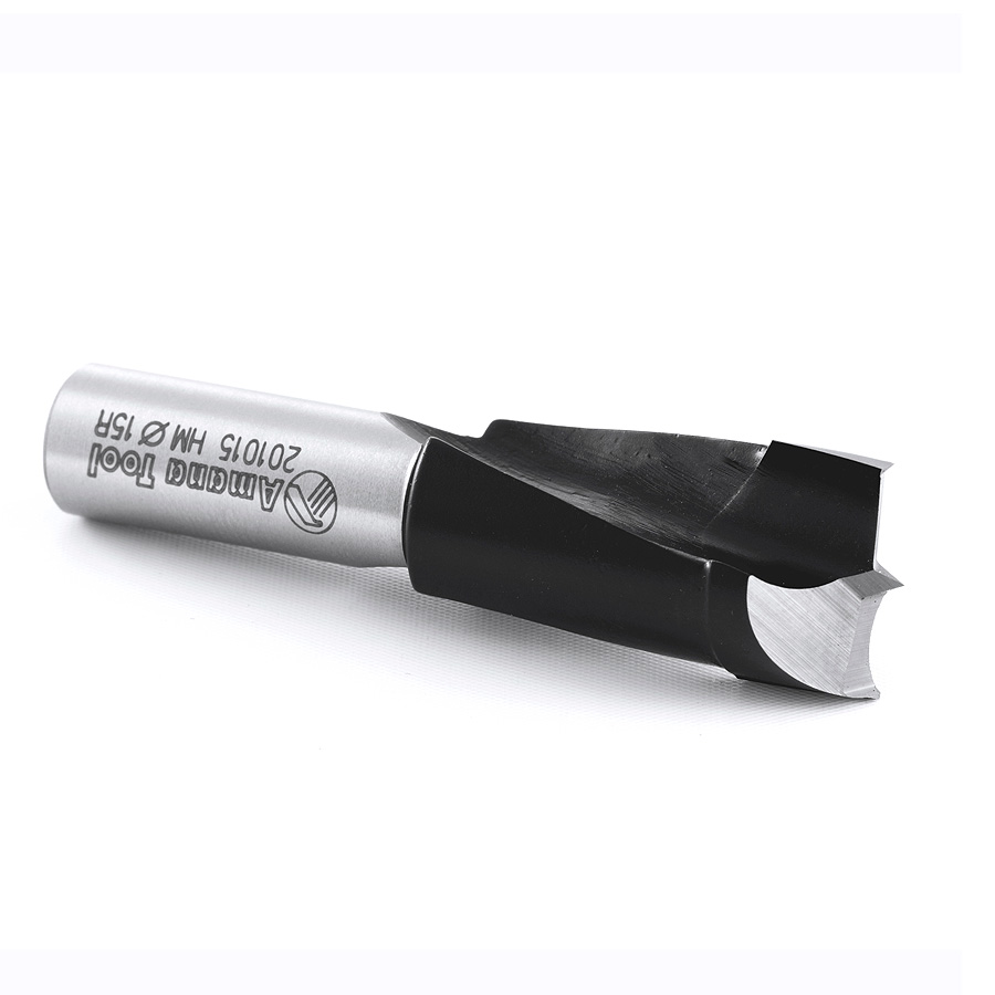 201015 Carbide Tipped Brad Point Boring Bit R/H 15mm Dia x 57mm Long x 10mm Shank