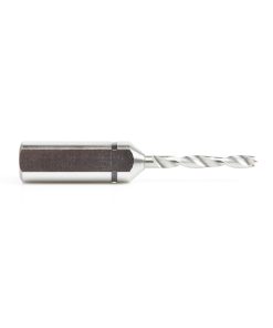 201032 Solid Carbide Cutting Edge Brad Point Boring Bit R/H 3.2mm Dia x 57mm Long x 10mm Shank