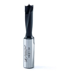 201075 Carbide Tipped Brad Point Boring Bit R/H 7.5mm Dia x 57mm Long x 10mm Shank