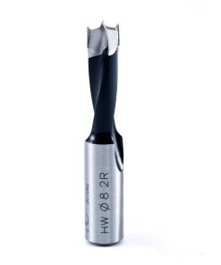 201082 Carbide Tipped Brad Point Boring Bit R/H 8.2mm Dia x 57mm Long x 10mm Shank