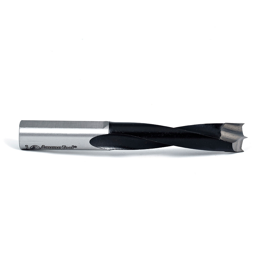 202010 Carbide Tipped Brad Point Boring Bit R/H 10mm Dia x 77mm Long x 10mm Shank