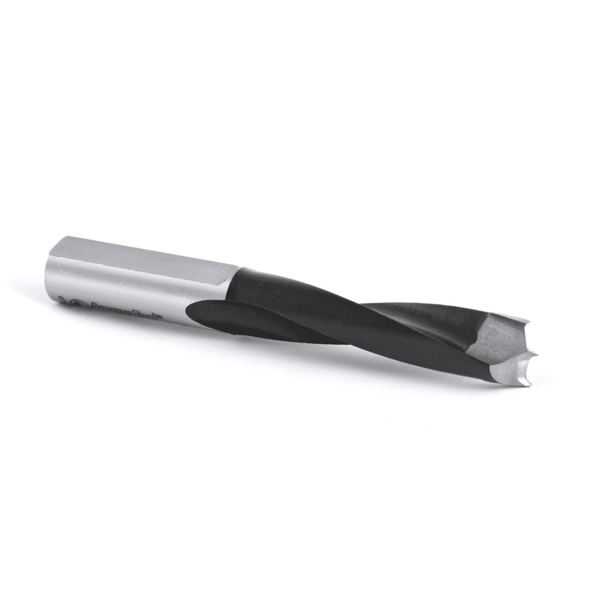 202010 Carbide Tipped Brad Point Boring Bit R/H 10mm Dia x 77mm Long x 10mm Shank