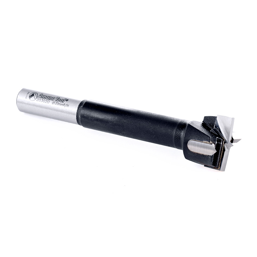 203020 Carbide Tipped Hinge Boring Bit 20mm Dia x 90mm Long x 10mm Shank