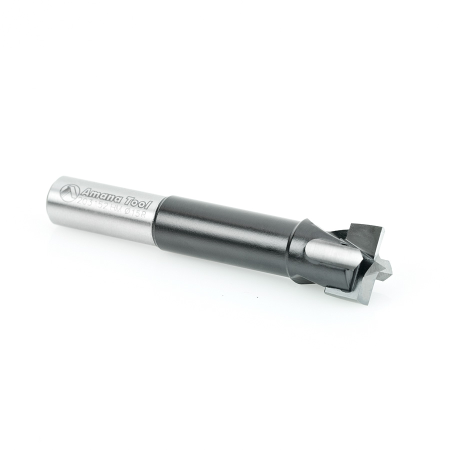 203152 Carbide Tipped Hinge Boring Bit R/H 15mm Dia x 70mm Long x 10mm Shank