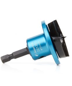203361 Carbide Tipped 2 Wing Hinge Boring Bit with Spurs with Adjustable Depth-Stop 35mm Dia x 1/4 Inch Quick Release Hex Shank