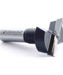 203431 Carbide Tipped Hinge Boring Bit R/H 35mm Dia x 60mm Long x 1/2 Inch Shank