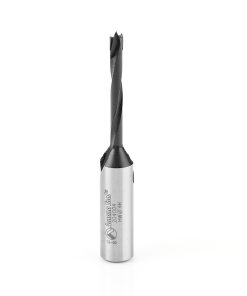 204004 Carbide Tipped Brad Pt Boring Bit R/H 4mm Dia x 70mm Long x 10mm Shank