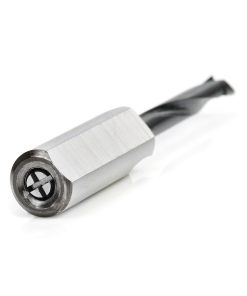 204005 Carbide Tipped Brad Point Boring Bit R/H 5mm Dia x 70mm Long x 10mm Shank