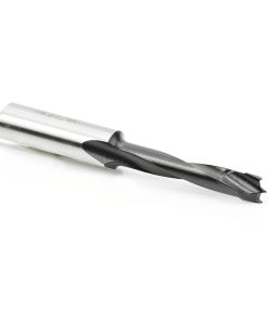 204007 Carbide Tipped Brad Point Boring Bit R/H 1/4 Dia x 70mm Long x 10mm Shank