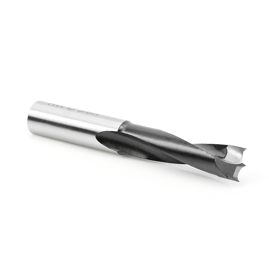204009 Carbide Tipped Brad Point Boring Bit R/H 3/8 Dia x 70mm Long x 10mm Shank
