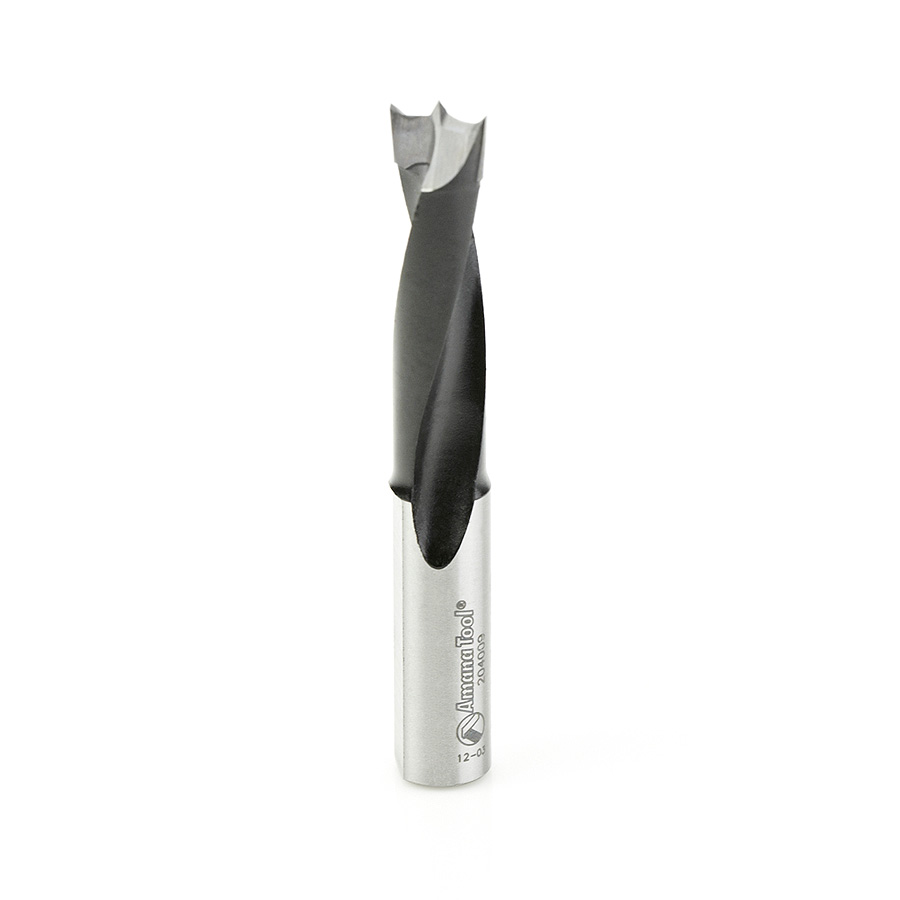204009 Carbide Tipped Brad Point Boring Bit R/H 3/8 Dia x 70mm Long x 10mm Shank