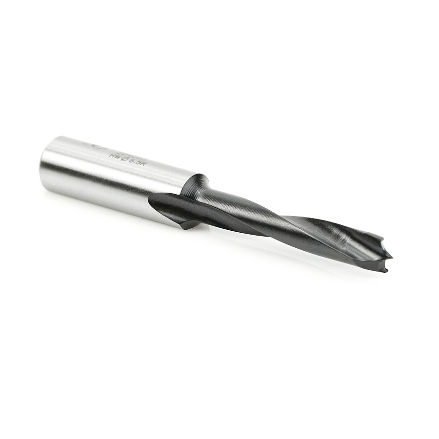 204065 Carbide Tipped Brad Point Boring Bit R/H 6.5mm Dia x 70mm Long x 10mm Shank