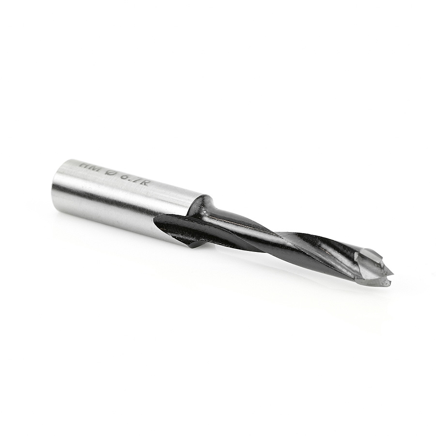 204067 Carbide Tipped Brad Point Boring Bit R/H 6.7mm Dia x 70mm Long x 10mm Shank