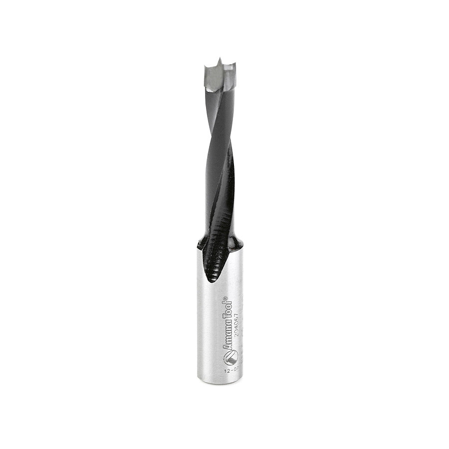 204067 Carbide Tipped Brad Point Boring Bit R/H 6.7mm Dia x 70mm Long x 10mm Shank