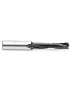 204070 Carbide Tipped Brad Point Boring Bit R/H 7mm Dia x 70mm Long x 10mm Shank