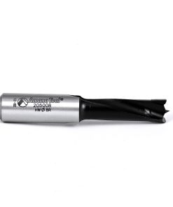 205008 High Performance Ditec™ Carbide Tipped Brad Point Boring Bit R/H 8mm Dia x 57mm Long x 10mm Shank