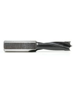 205008 High Performance Ditec™ Carbide Tipped Brad Point Boring Bit R/H 8mm Dia x 57mm Long x 10mm Shank