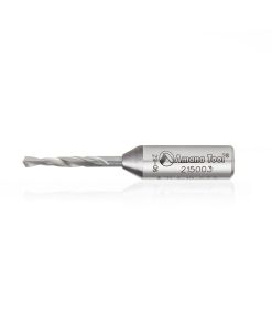 215003 Brad Point Solid Carbide Dowel Drill Boring Bit R/H 3mm Dia x 57.5mm Long x 10mm Shank