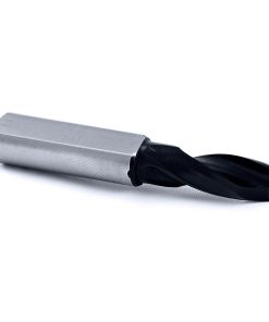 215005 Brad Point Solid Carbide Dowel Drill Boring Bit R/H 5mm Dia x 57.5mm Long x 10mm Shank