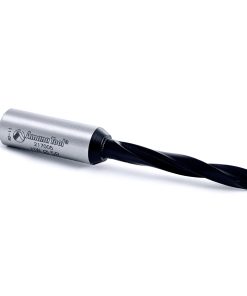 217005 Brad Point Solid Carbide Dowel Drill Boring Bit R/H 5mm Dia x 70mm Long x 10mm Shank