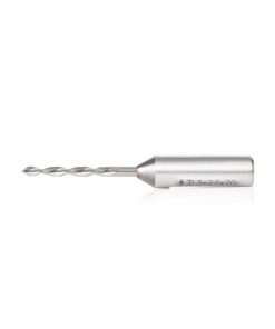 217013 Solid Carbide Through-Hole Dowel Drill Boring Bit R/H 3mm Dia x 70mm Long x 10mm Shank