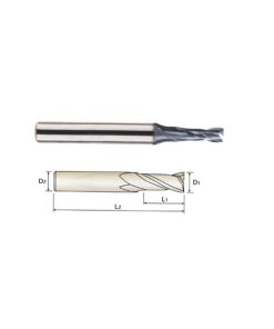 YG1-GMF23915 - .050 x 3/16 x 1/8 x 2 - 4G 2 Flute 30 Degree Helix End Mill