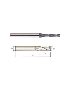 YG1-GMF24003 - 3/64 x 1/4 x 1/8 x 2-3/8 - 4G 2 Flute 30 Degree Helix Long End Mill