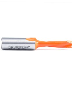 301007 Carbide Tipped Brad Point Boring Bit L/H 1/4 Dia x 57mm Long x 10mm Shank