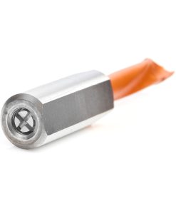 301007 Carbide Tipped Brad Point Boring Bit L/H 1/4 Dia x 57mm Long x 10mm Shank